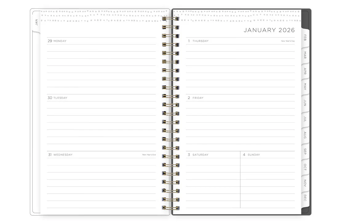 Midnight Garden 2026 Weekly Monthly 5x8 Kelly Ventura for Blue Sky Planning Calendar - Image 3