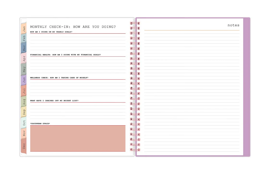 Bailey 2026 Weekly Planner Notes 7x9 WAAV Planning Calendar - Image 7