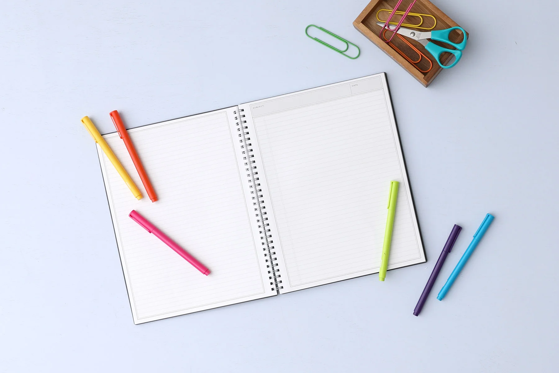 Charcoal Lined Notebook Professional Notes 8.5 x 11 - Image 4