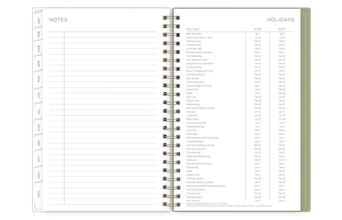 Cosmo Garden 2026 Weekly Monthly 5x8 Kelly Ventura for Blue Sky Planning Calendar - Image 6