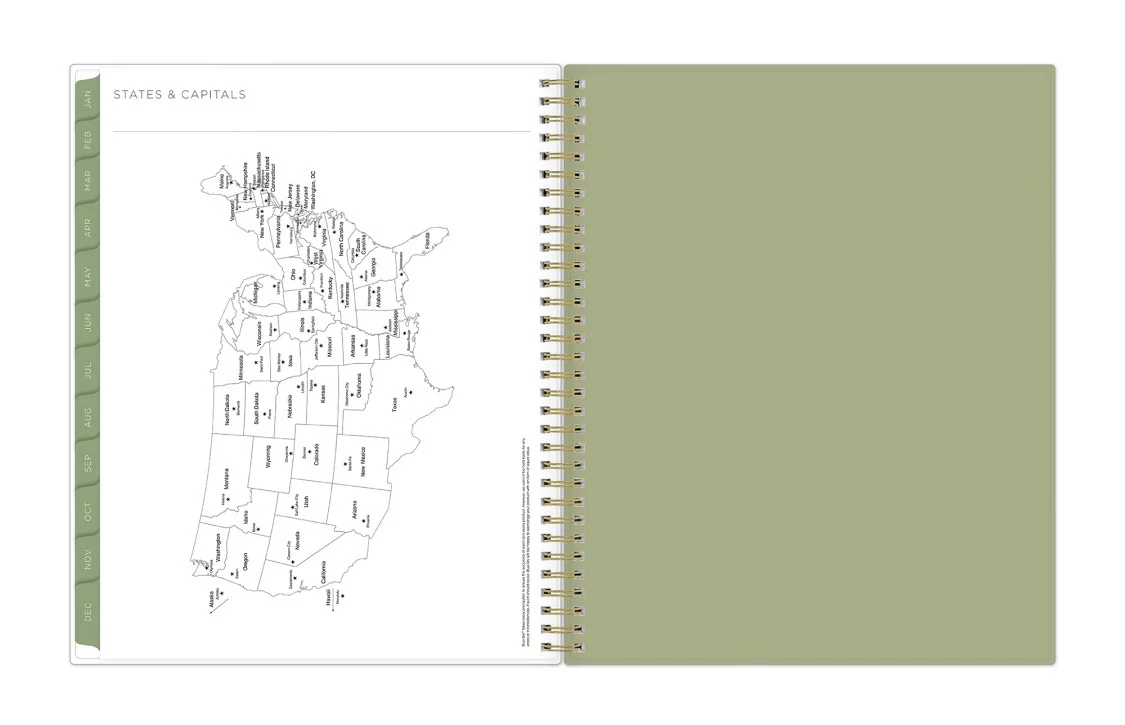 Cosmo Garden 2026 Weekly Monthly 8.5x11 Kelly Ventura for Blue Sky Planning Calendar - Image 7