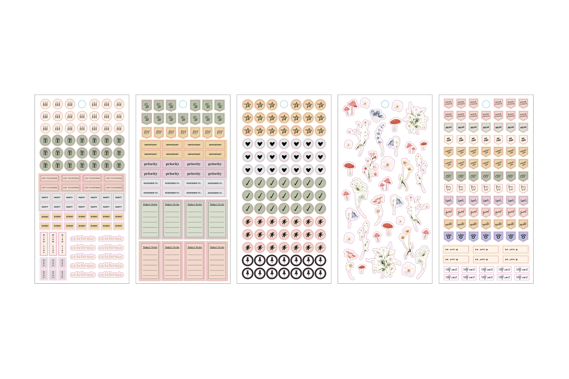 The Everygirl - Every Day & Every Month Sticker Book 1870+ Stickers - Image 3