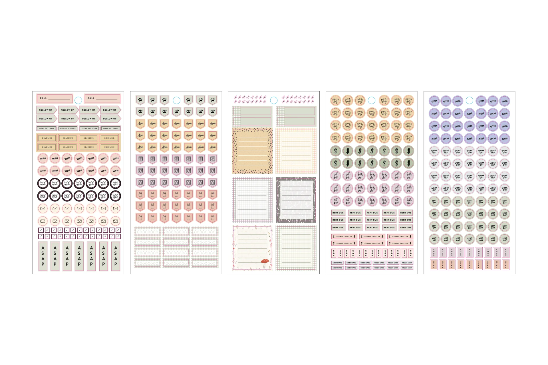 The Everygirl - Every Day & Every Month Sticker Book 1870+ Stickers - Image 5