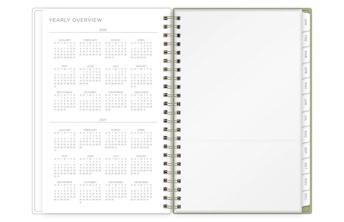 Gardens 2026 Weekly Monthly 5x8 Kelly Ventura for Blue Sky Planning Calendar - Image 5