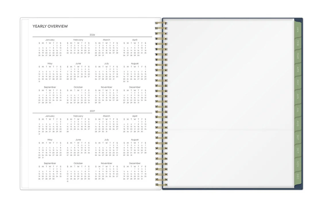 Gardens 2026 Weekly Monthly 8.5x11 Kelly Ventura for Blue Sky Planning Calendar - Image 5