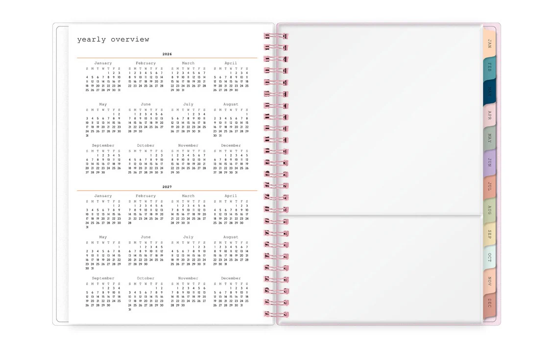 Gloria 2026 Weekly Planner Notes 5.875x8.625 WAAV Planning Calendar - Image 5