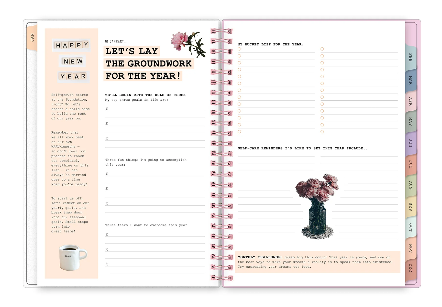 Gloria 2026 Weekly Planner Notes 5.875x8.625 WAAV Planning Calendar - Image 7