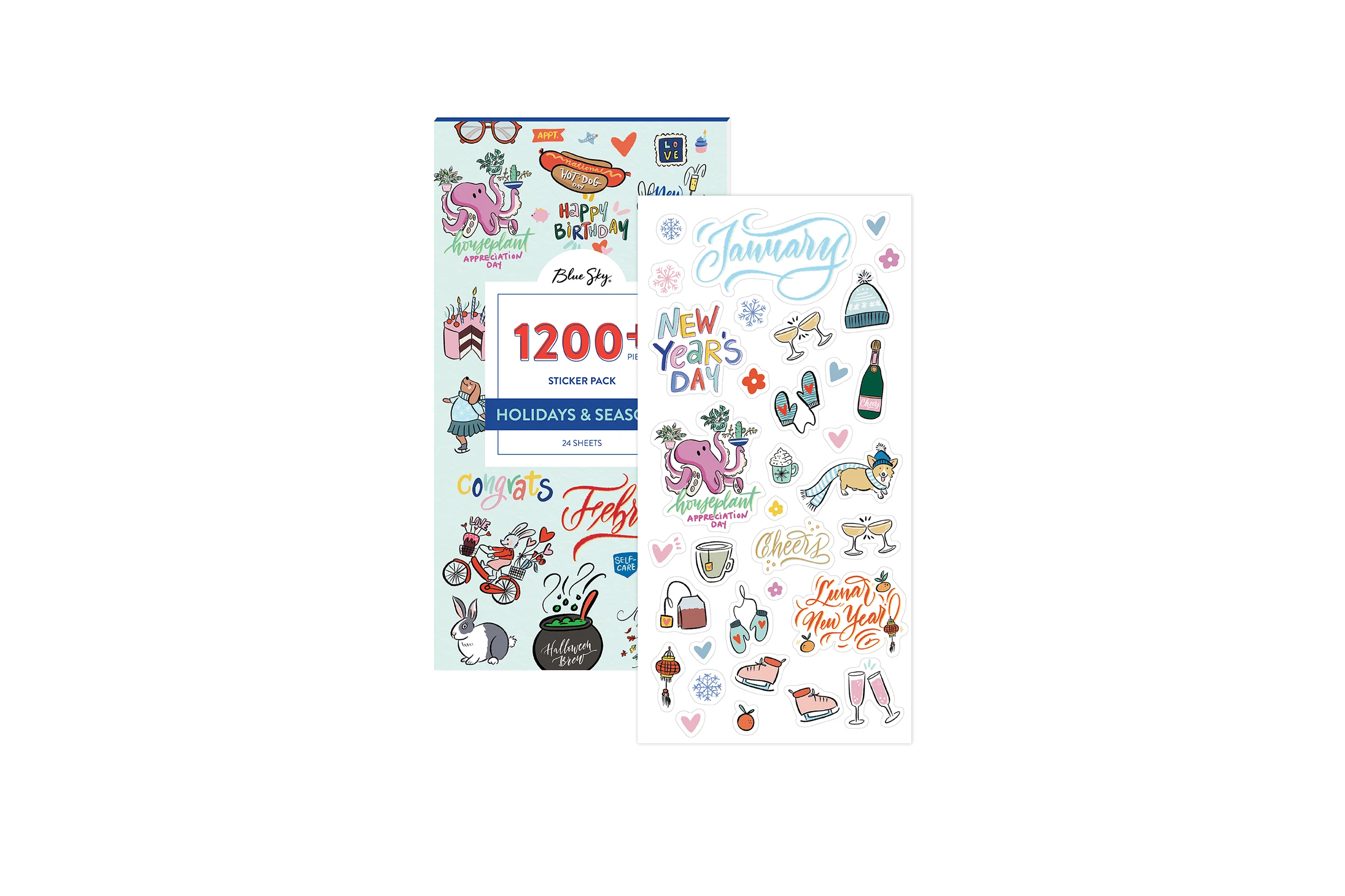 Holidays and Seasons Sticker Book 1200+ Stickers - Image 4