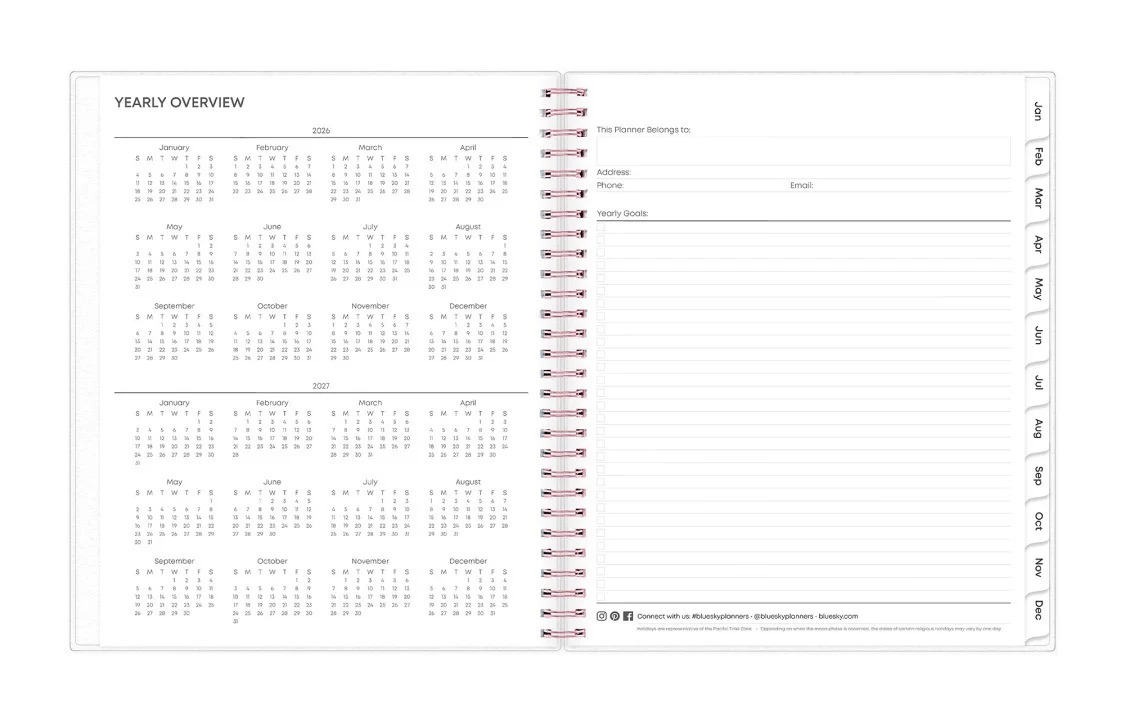 Joselyn 2026 Monthly 8x10 Planning Calendar - Image 4