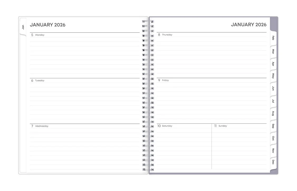 Laila 2026 Weekly Monthly 8.5x11 Planning Calendar - Image 3