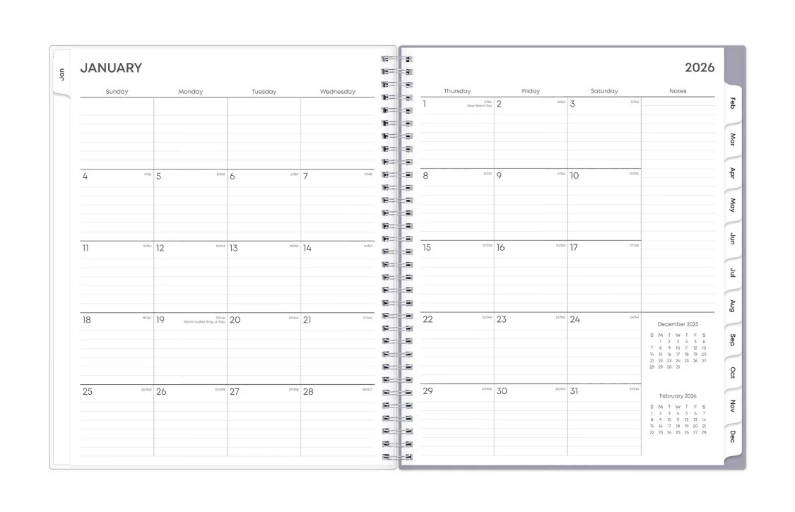 Laila 2026 Weekly Monthly 8.5x11 Planning Calendar - Image 4