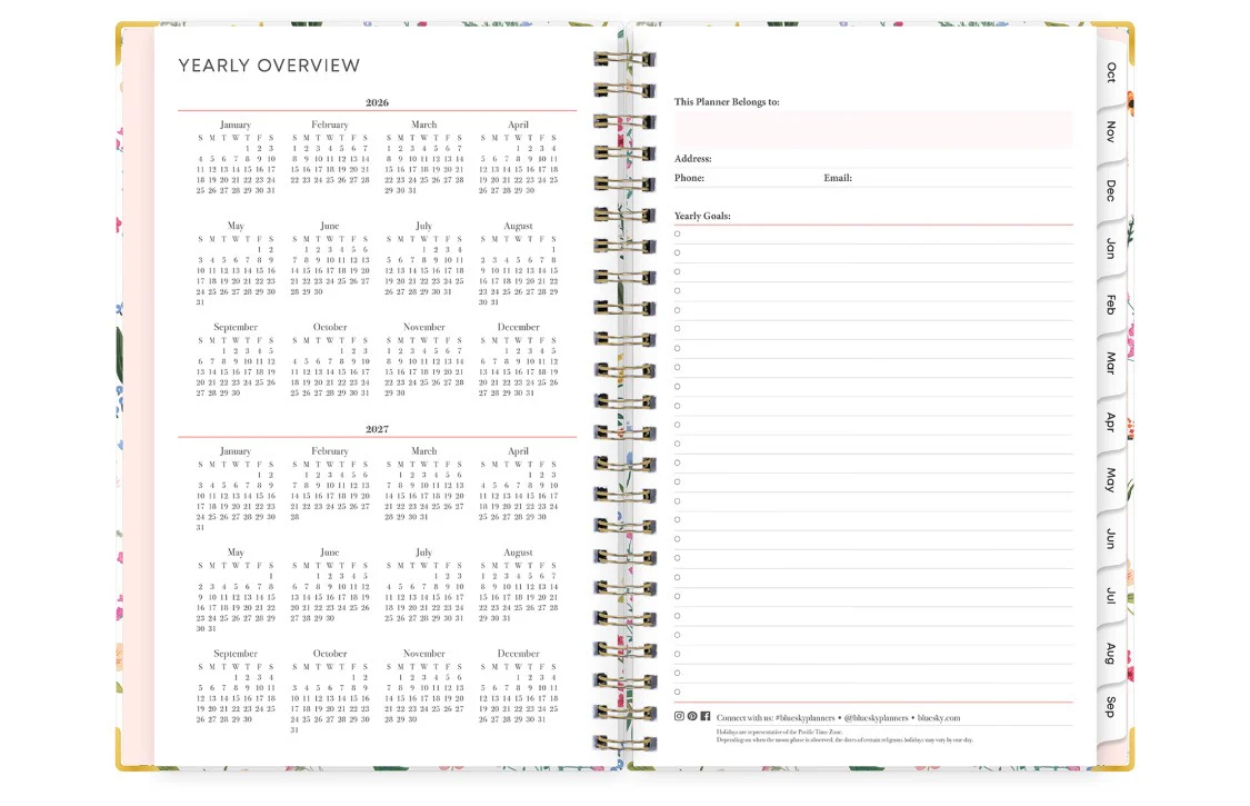 Londonberry 2026 Weekly Monthly 5x8 Planning Calendar - Image 6