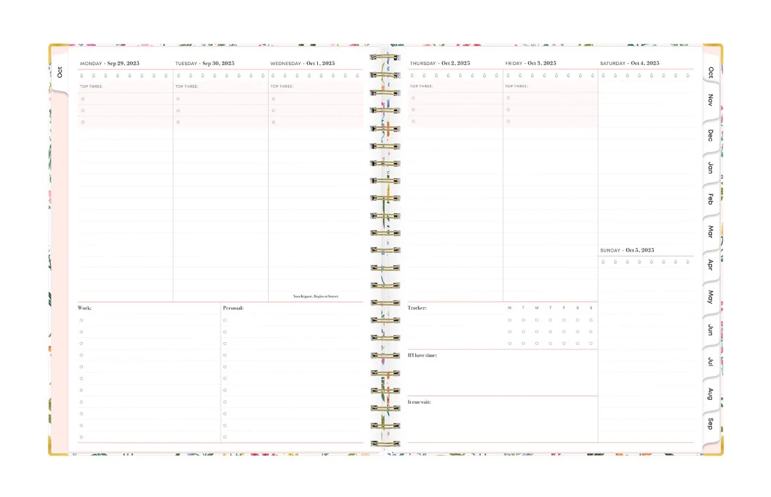 Londonberry 2026 Weekly Monthly 8.5x11 Planning Calendar - Image 3
