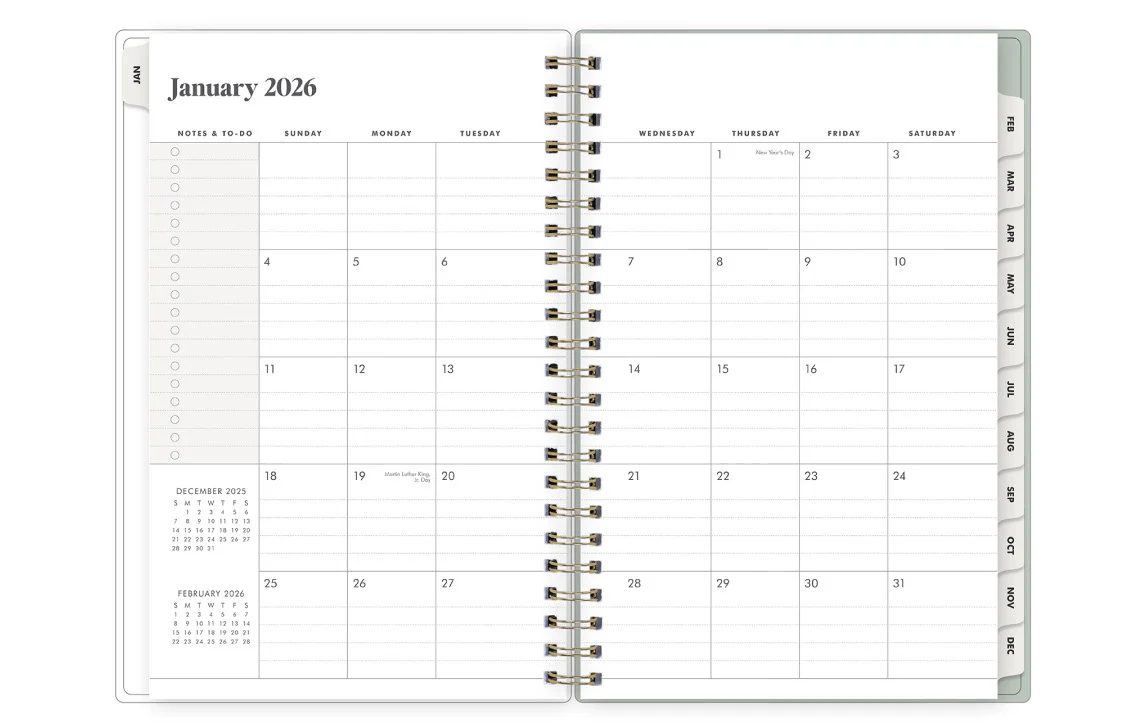 Marisa 2026 Weekly Monthly 5x8 Planning Calendar - The Everygirl - Image 4