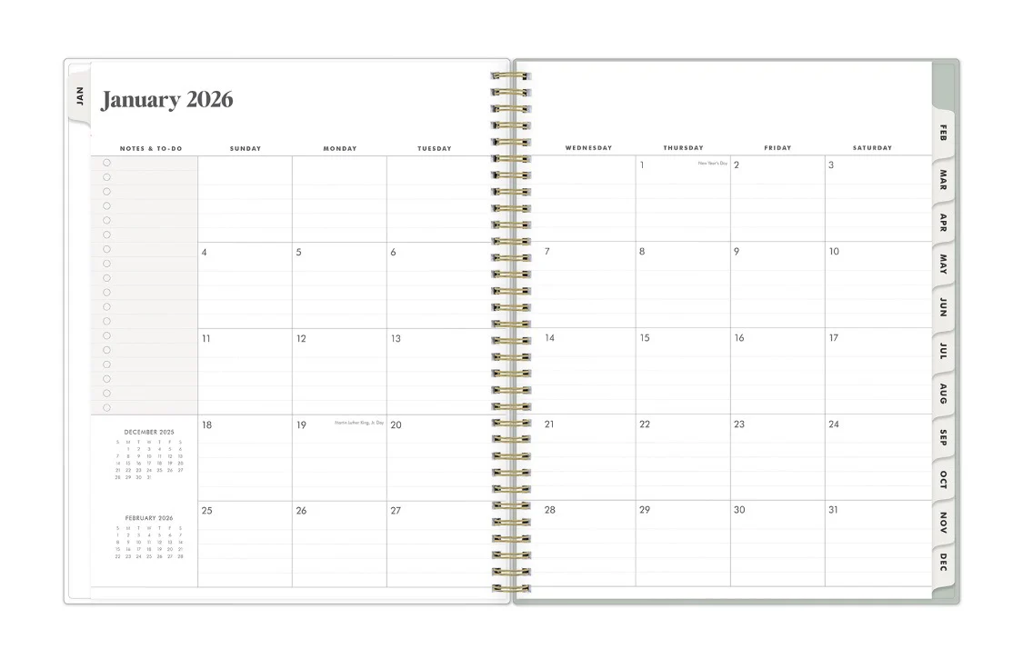 Marisa 2026 Weekly Monthly 8.5x11 Planning Calendar - The Everygirl - Image 4