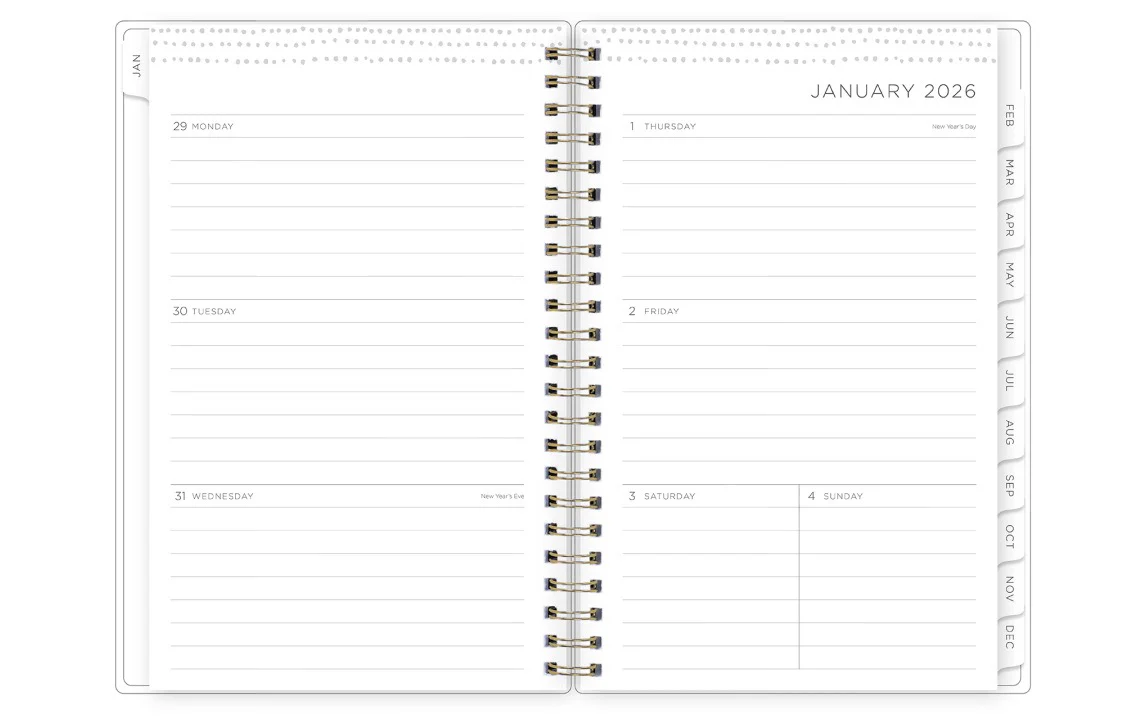 Mimosa 2026 Weekly Monthly 5x8 Kelly Ventura for Blue Sky Planning Calendar - Image 3