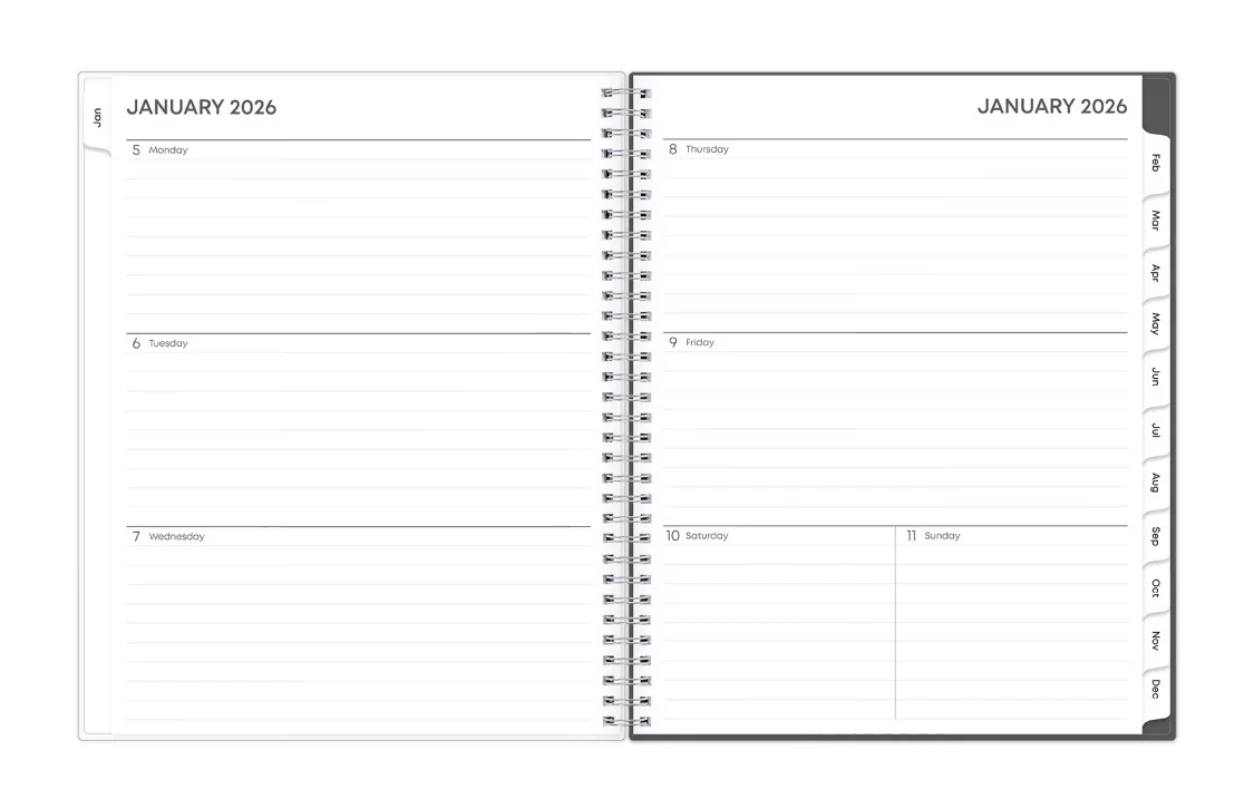 Montauk 2026 Weekly Monthly 8.5x11 Planning Calendar - Image 3