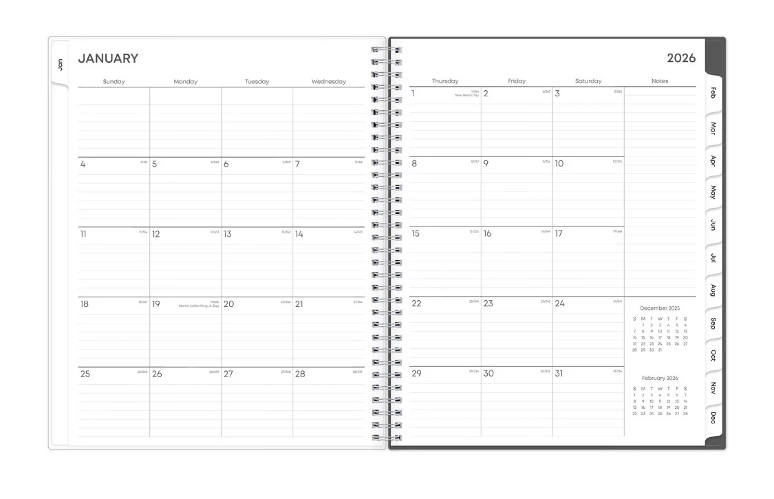 Montauk 2026 Weekly Monthly 8.5x11 Planning Calendar - Image 4