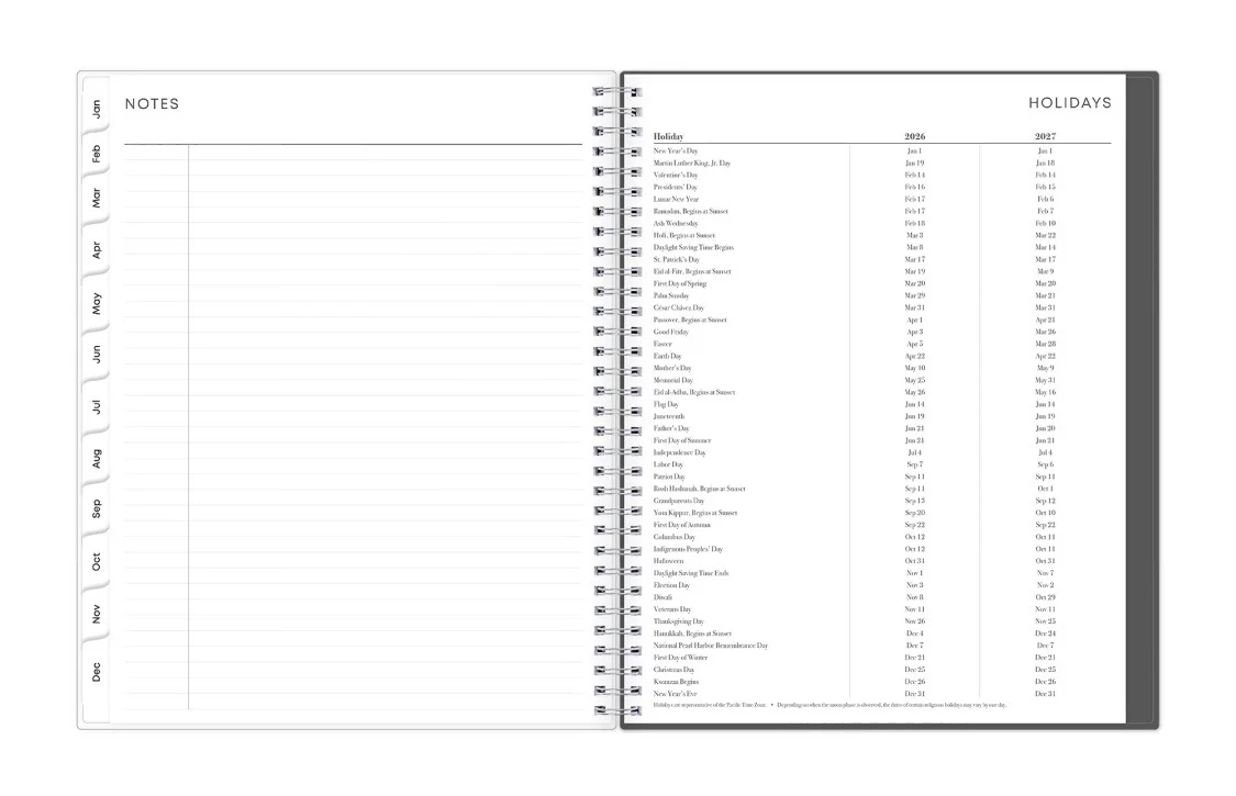Montauk 2026 Weekly Monthly 8.5x11 Planning Calendar - Image 7