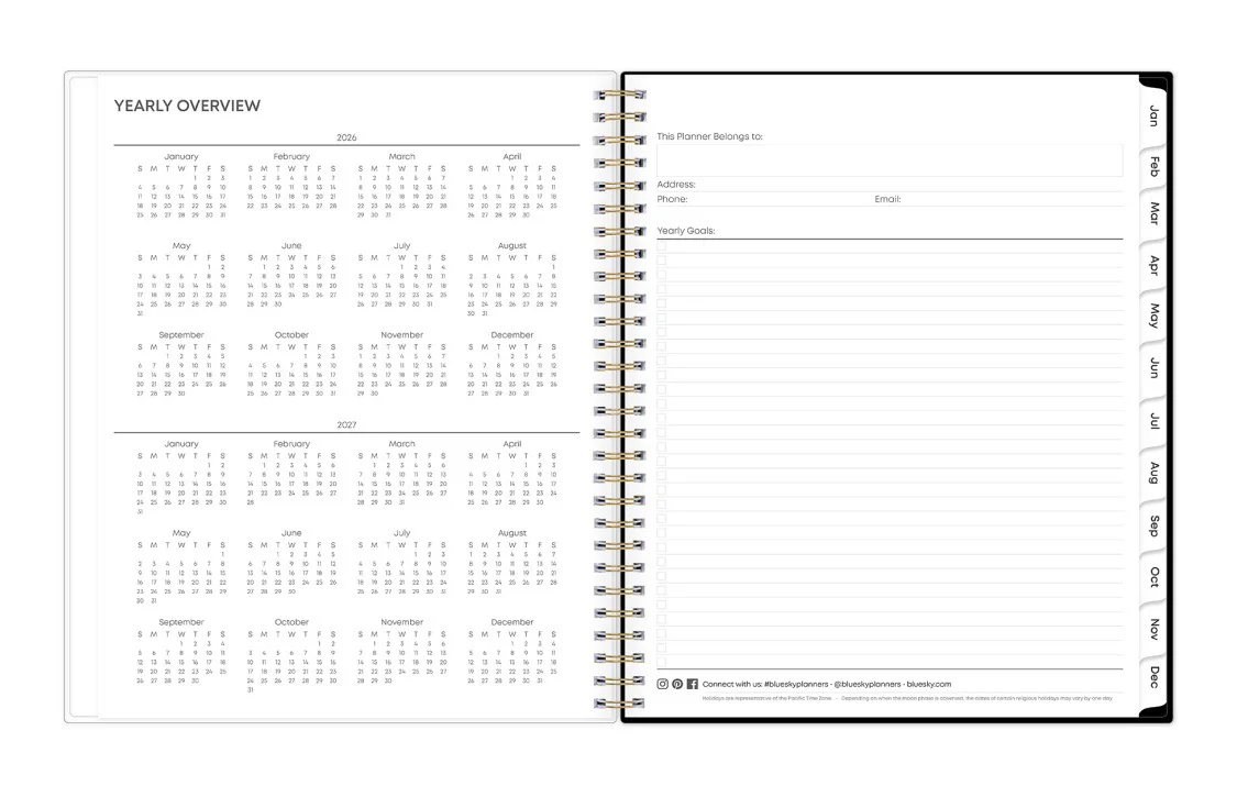 Nevaeh 2026 Monthly 8x10 Planning Calendar - Image 5