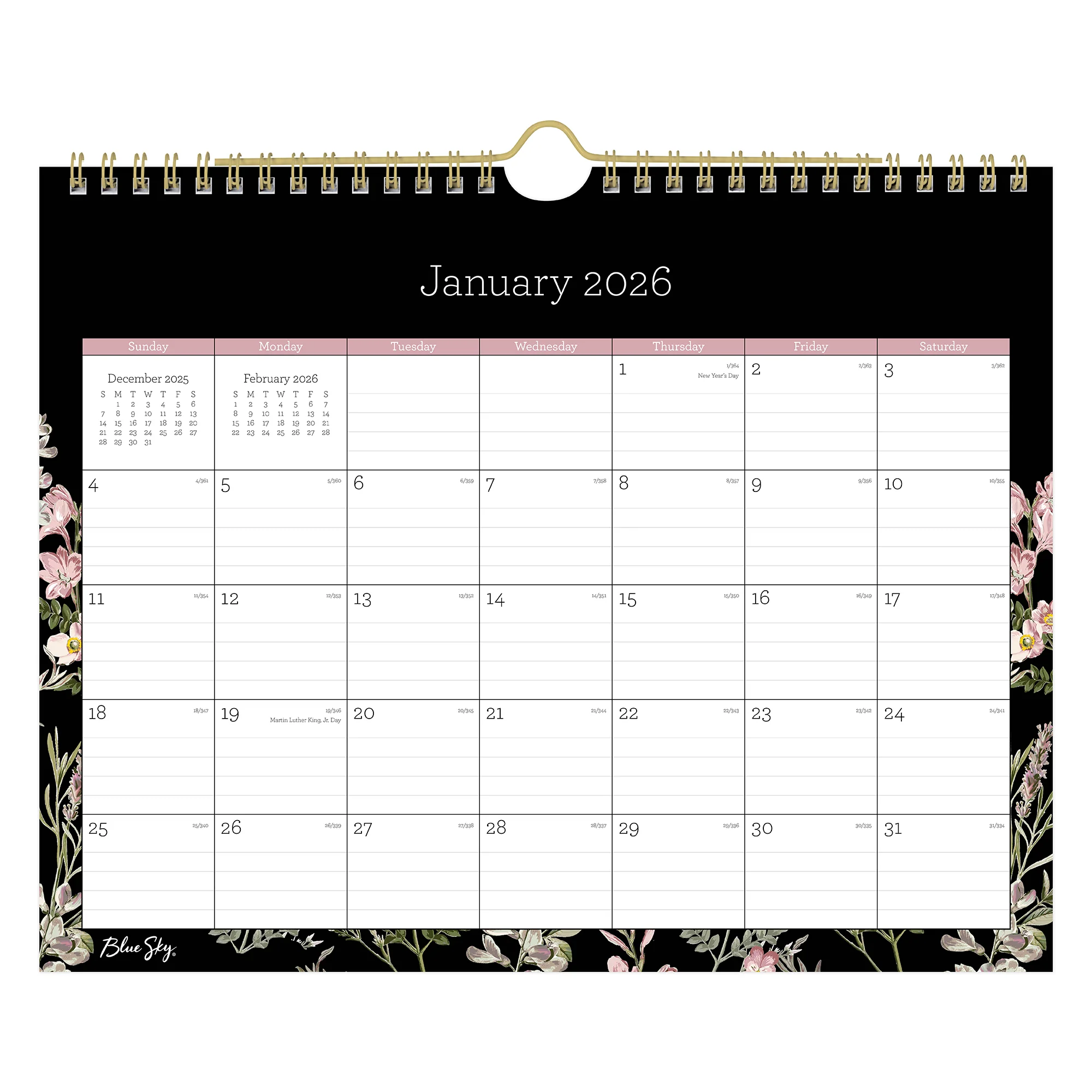 Nevaeh 2026 Wall Calendar 11x8.75 - Image 3