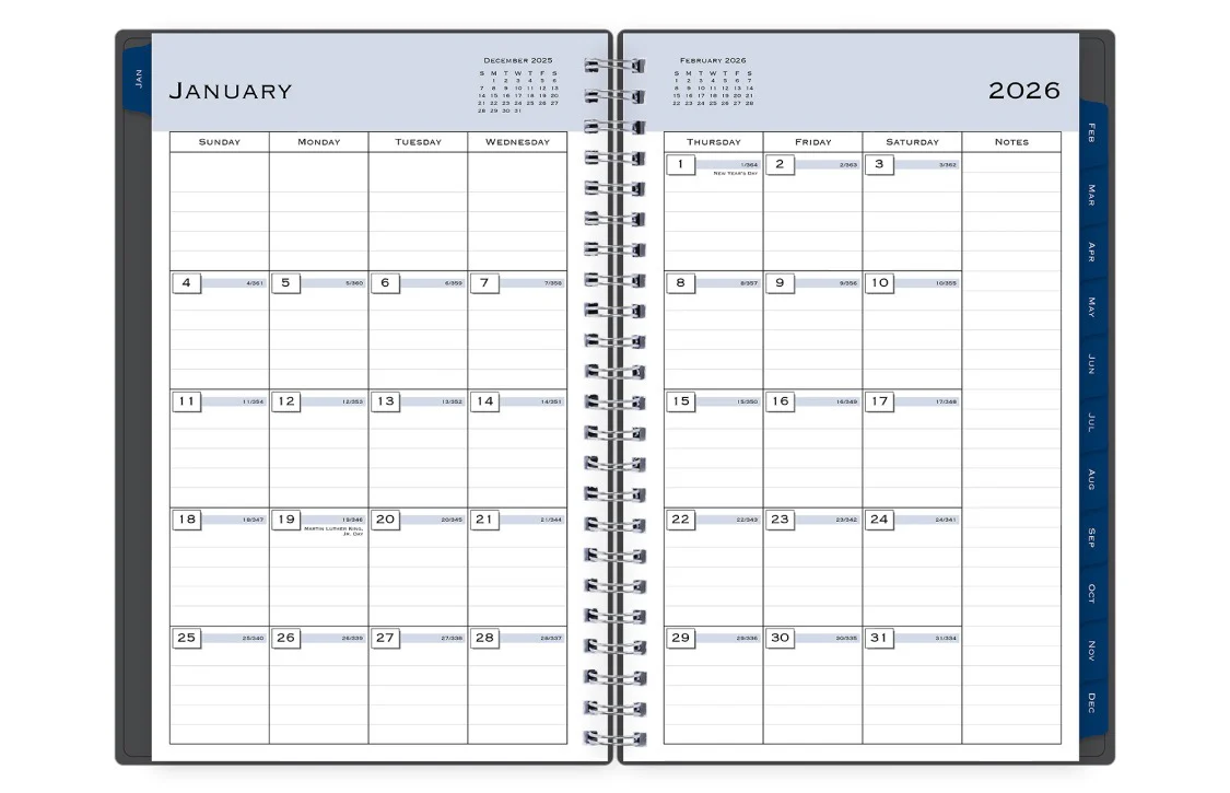 Passages 2026 Weekly Monthly 5x8 Planning Calendar - Image 4