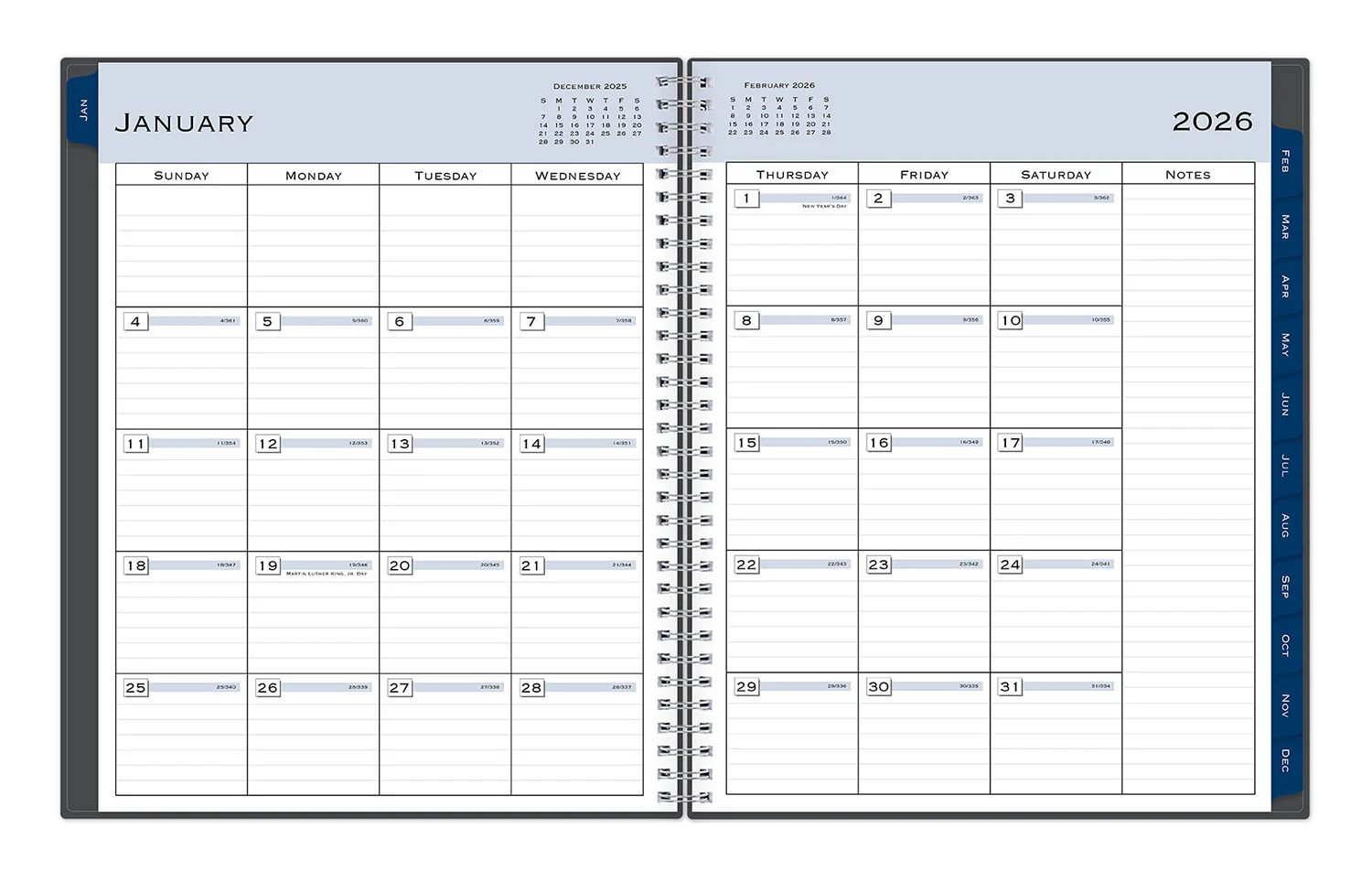 Passages 2026 Weekly Monthly 8.5x11 Planning Calendar - Image 4