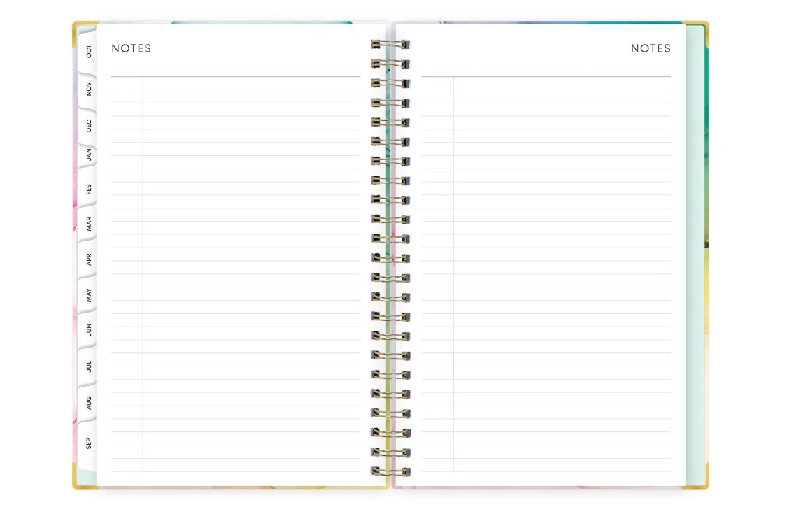 Rainbow Ink 2026 Weekly Monthly 5x8 Planning Calendar - Image 5