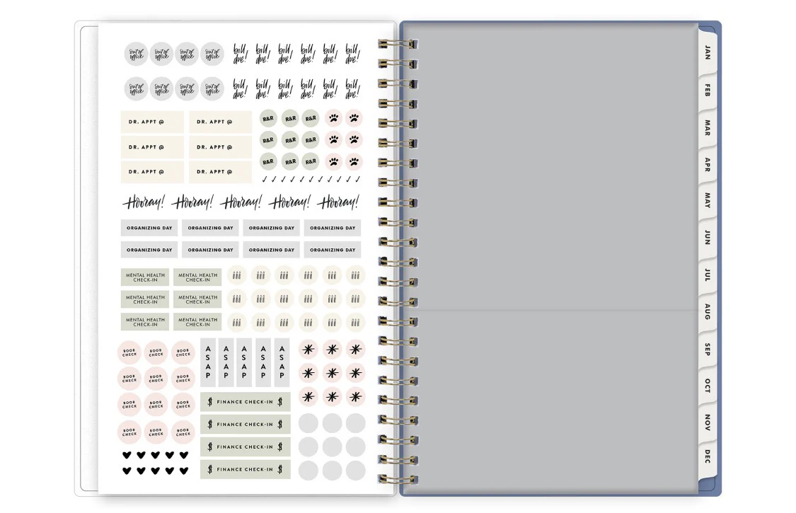 Sadie Blue 2026 Weekly Monthly 5x8 Planning Calendar - The Everygirl - Image 5