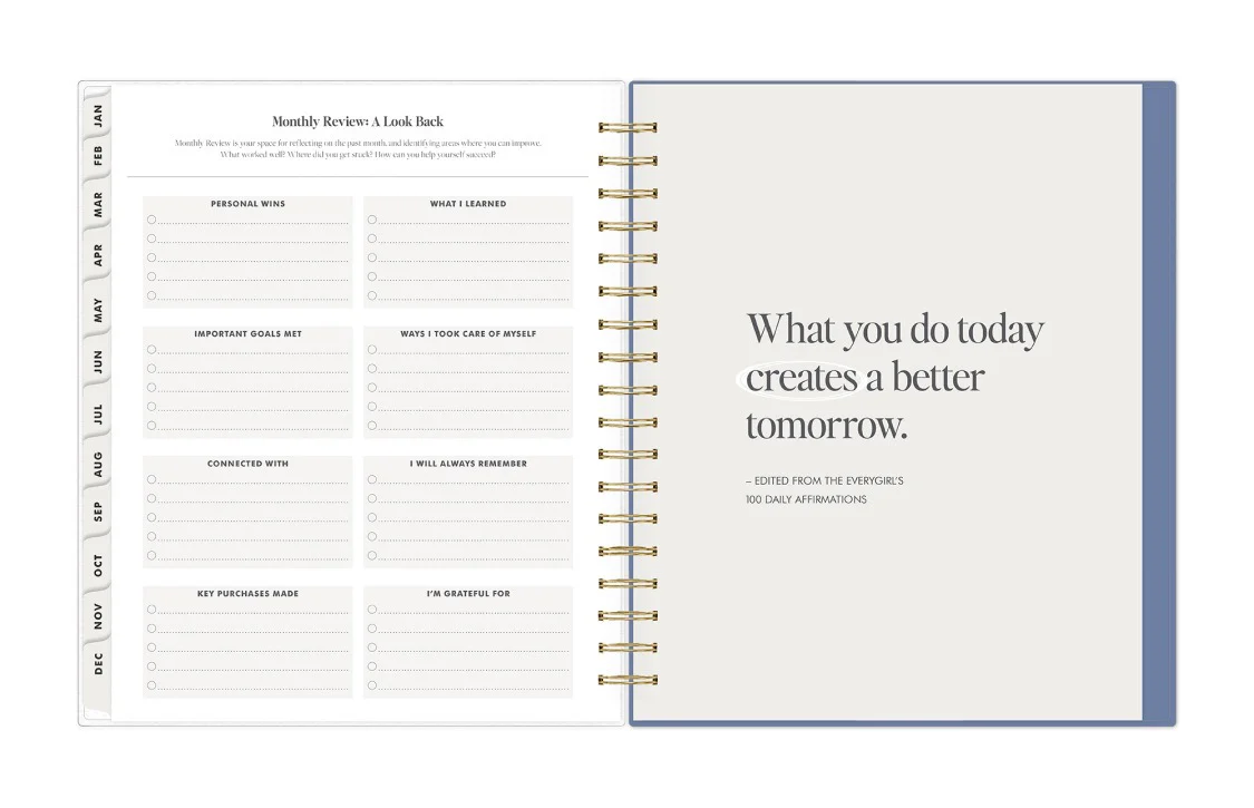 Sadie Blue 2026 Daily Monthly 8x10 Planning Calendar - The Everygirl - Image 7