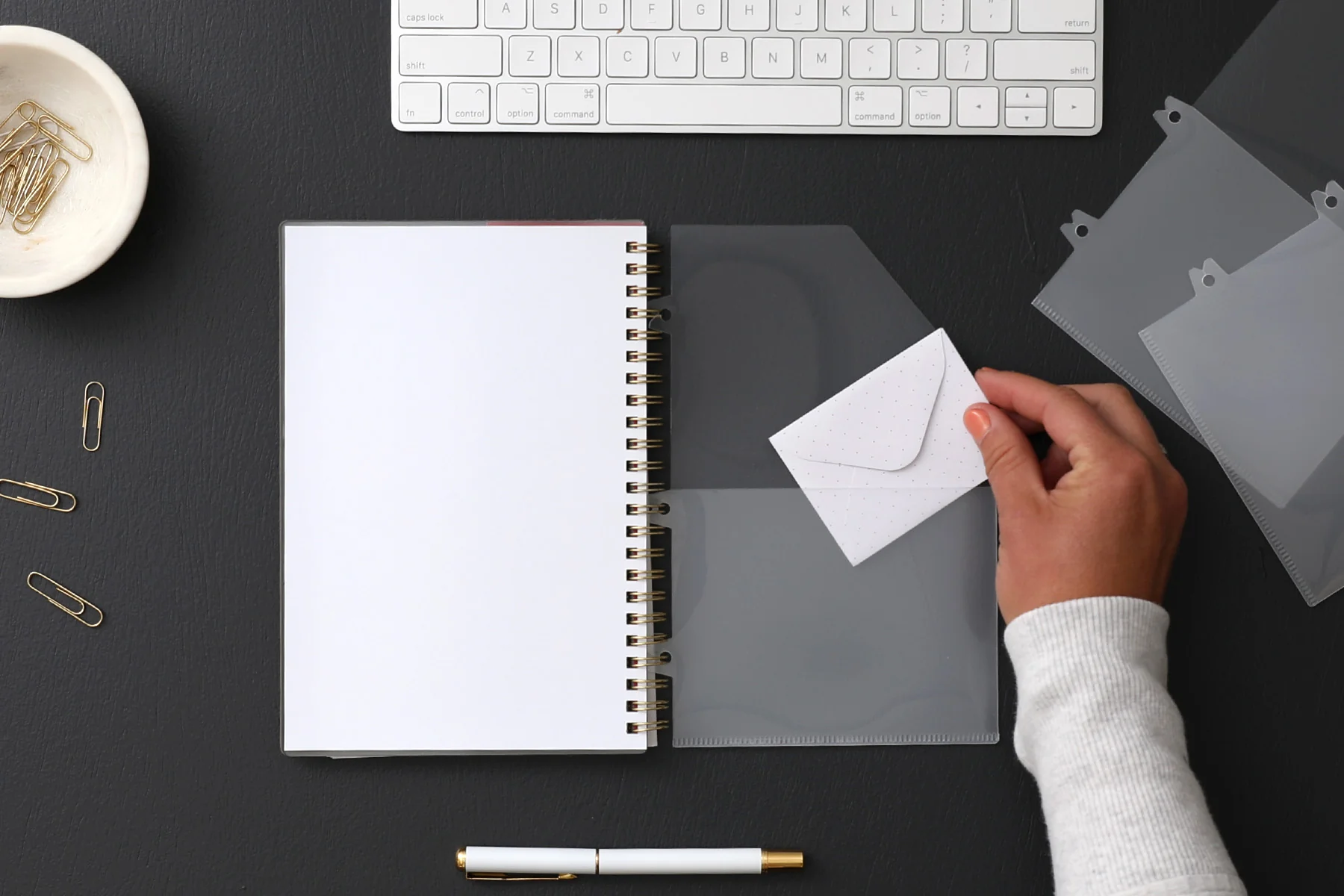 Snap-In Storage Pocket 5x8 3-Pack 3:1 Binding Ratio - Image 3