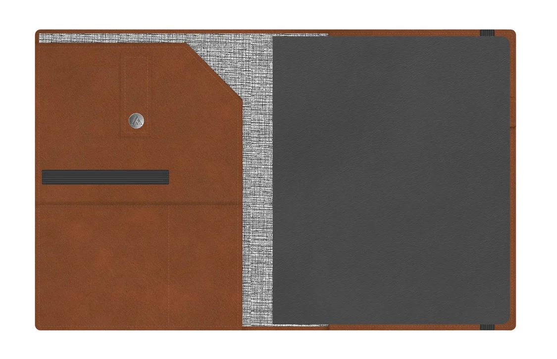 ASMBLD 2026 Monthly Notes 7x9 Planner + Refillable Tan Faux Leather Portfolio - Image 7