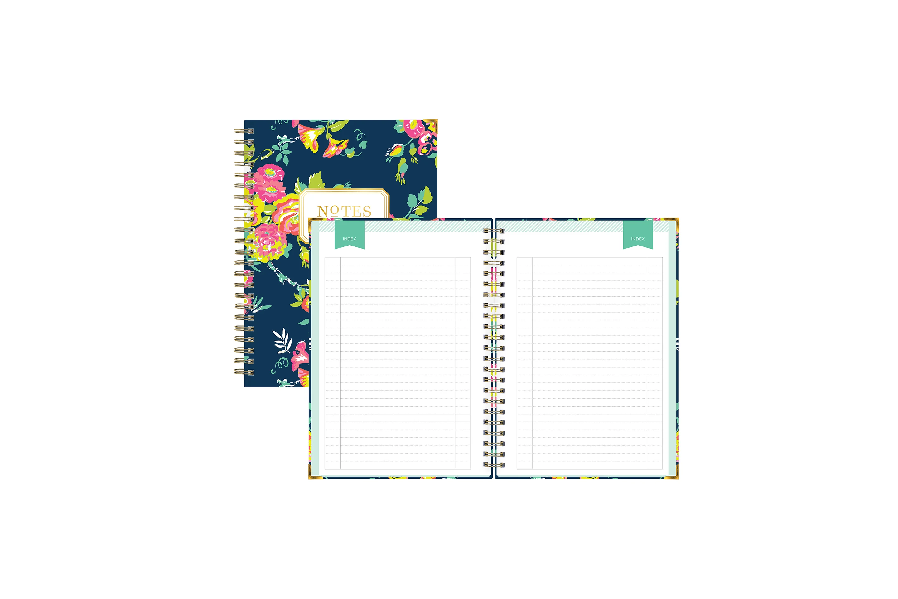 Peyton Navy 5.75 x 8.5 Notebook Journal Day Designer - Image 4
