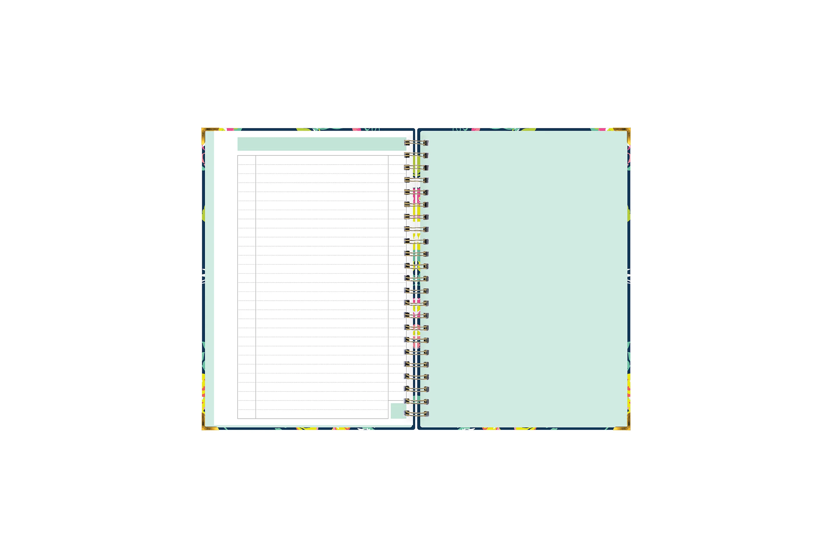 Peyton Navy 5.75 x 8.5 Notebook Journal Day Designer - Image 6